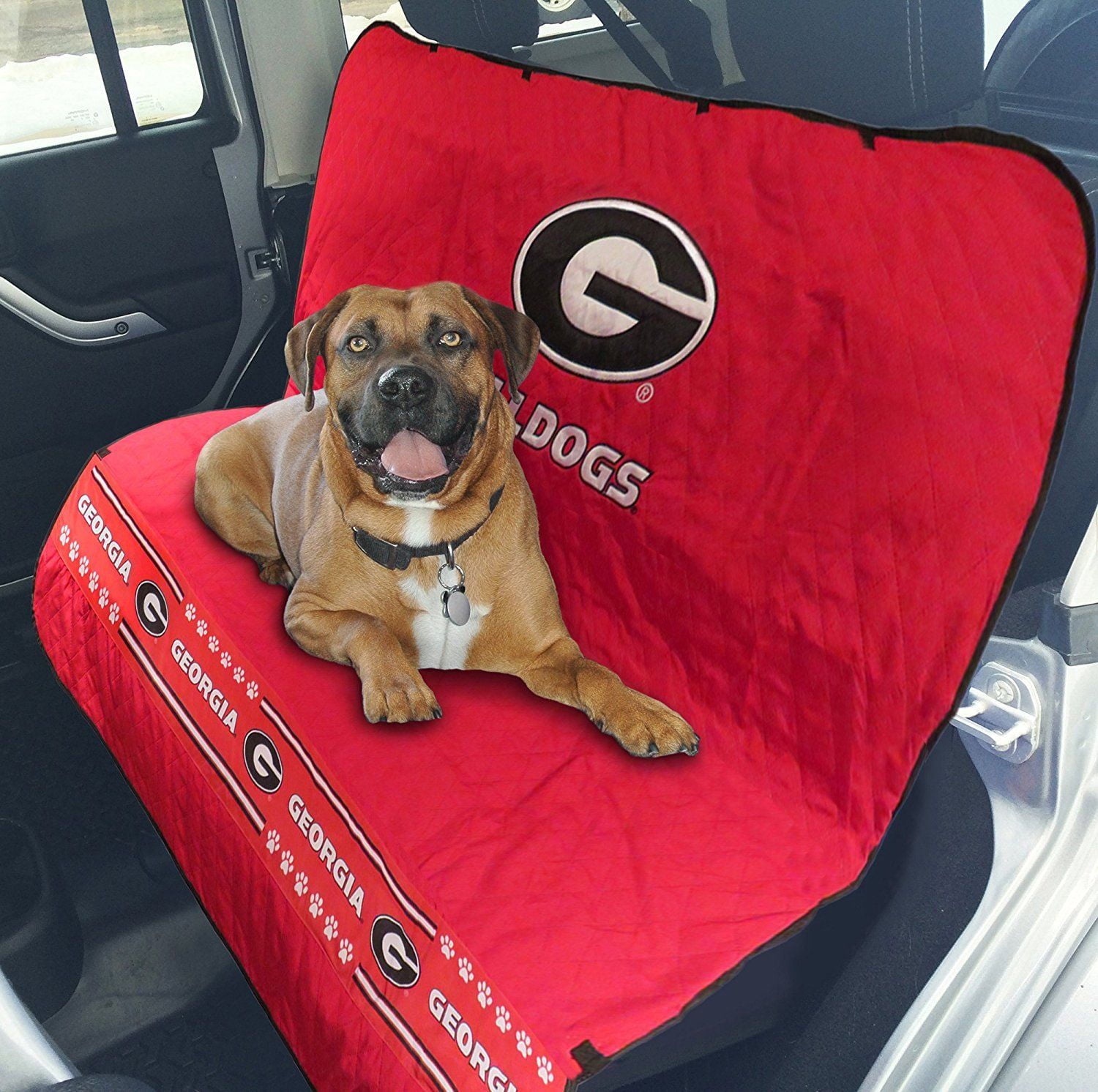 Tennessee Volunteers Premium Pet Dog Waterproof Car Seat Cover 