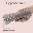 thumbnail image 4 of Kitchen Bathroom Accessories Durable Shower Drain Pad Floor Drain Anti-blocking Waste Catcher Sewer Outfall Drain Filter Sink Strainer Mesh Trap WHITE, 4 of 8