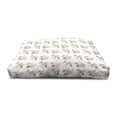 thumbnail image 3 of Floral Pet House, Romantic Bouquet of Lilies in Soft Colors Contour Style Floral Art, Outdoor & Indoor Portable Dog Kennel with Pillow and Cover, 5 Sizes, Olive Green Pale Pink, by Ambesonne, 3 of 4