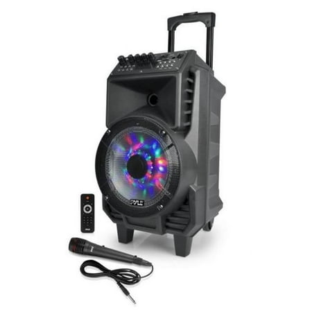 8 in. Portable PA Speaker & Mic System Bluetooth