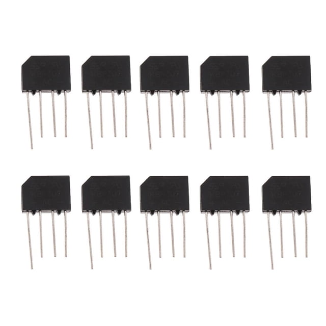 HILABEE 10Pcs Single .0 AMPS Glass Passivated Bridge Rectifiers