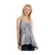 thumbnail image 1 of Aeropostale Womens Diagonal Jacquard Strappy Tank Top, Negro, Grande, 1 of 3