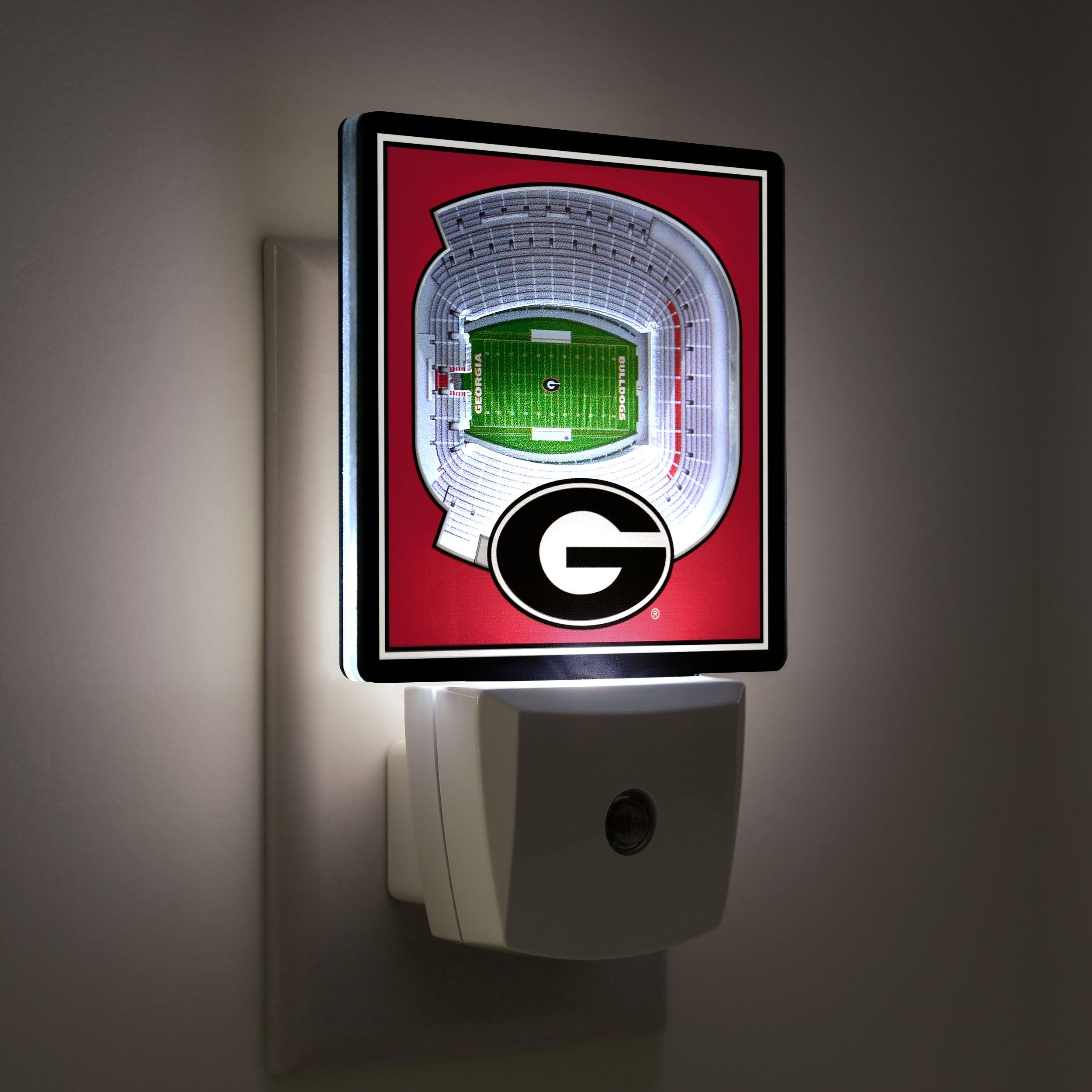 YouTheFan NCAA Georgia Bulldogs StadiumView Nite Light