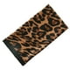 thumbnail image 5 of Bufanda de leopardo negra para mujer, chal de moda, protector solar, creativa, para playa, de viaje (180 x 100 cm, leopardo café), 5 of 8
