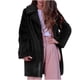 thumbnail image 1 of Chaquetas para mujer Damas Casual Trendy Color sólido Faux Plush Warm Jacket Coat Odeerbi ODB-3, 1 of 6