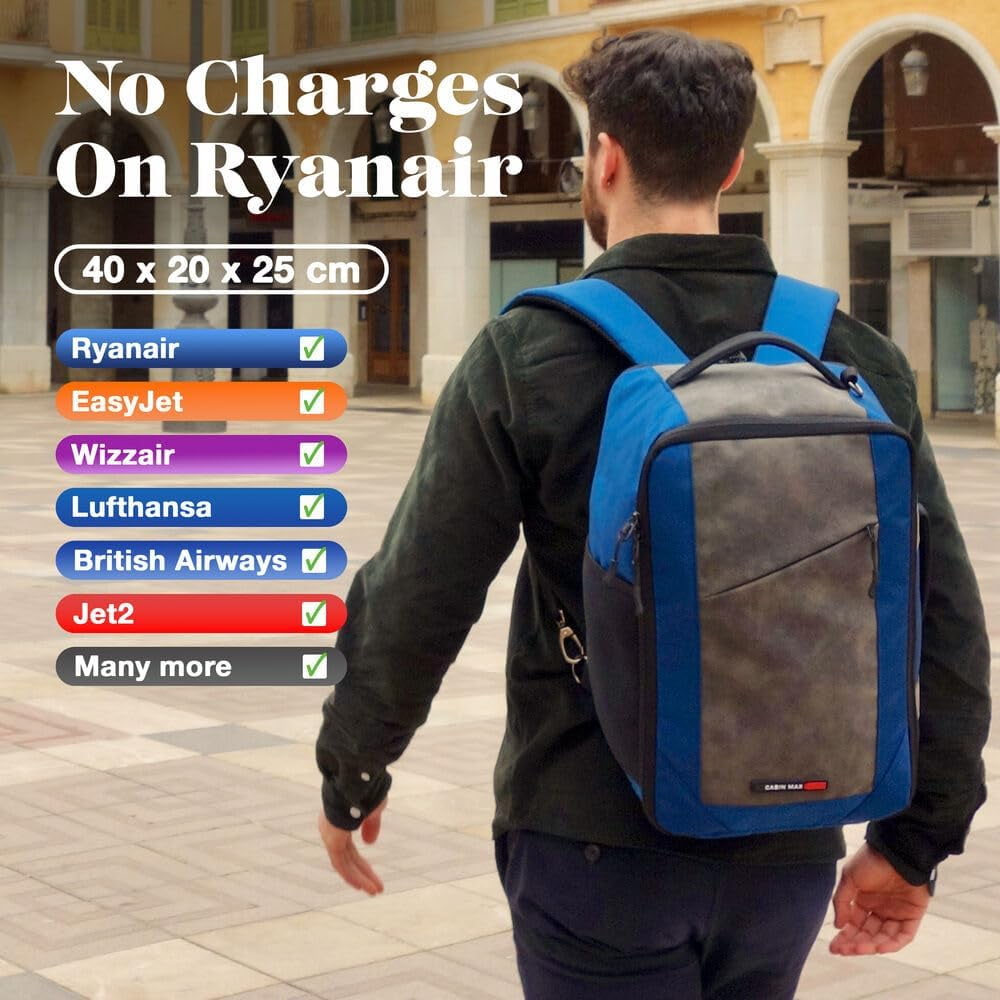 Cabin Max Manhattan Stowaway Sac à Dos de Voyage 20L Bagage à Main