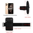 thumbnail image 6 of HAWEE Cell Phone Armbands Pouch for Women Running Bag Compatible with Cellphone 6.28 Inches Full-Screen, Black A, 6 of 7