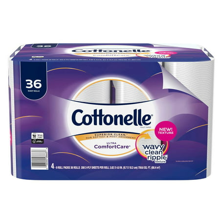 Product of Cottonelle Ultra ComfortCare Giant Roll 2-Ply 200-Sheet Bath Tissue, 36 pk. [Biz