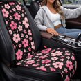 thumbnail image 3 of FOR U DESIGNS 2 Pack Car Seat Covers, Breathable Seat Protectors Pink Cherry Blossom Print, 2 Pcs Car Seat Protector for SUVs Truck Van, Keep Your Seats Clean & Dry, Washable, Universal Fit, 3 of 7