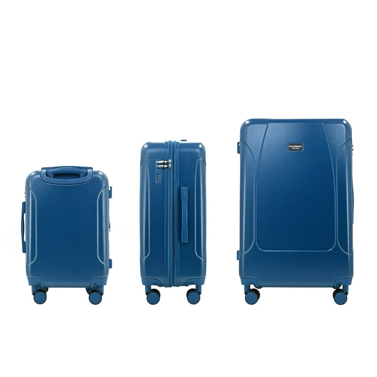 Isaac Mizrahi Luna 3-Piece Hardside Luggage Set Lightweight and