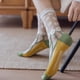 thumbnail image 2 of Calcetines invisibles largos Qarigey 5 pares en 5 colores transpirables para mujer, 2 of 6