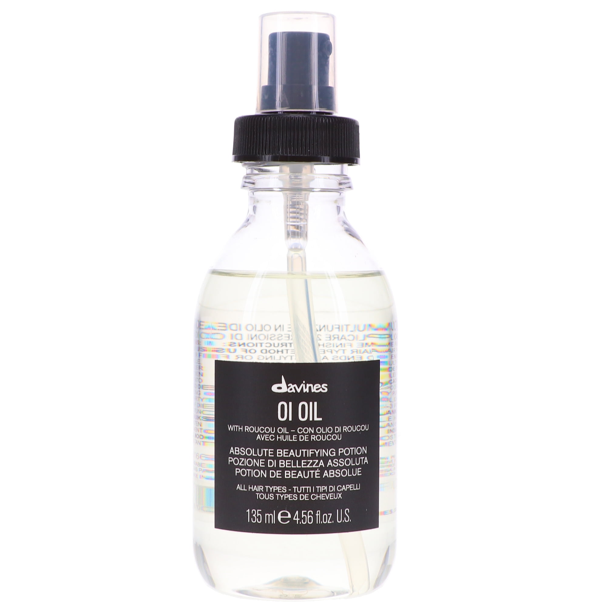 davines OI OIL ヘアオイル 135ml 3本 Davines Ol Oil Absolute Beautifying Potion, 135 ml / 4.56 oz