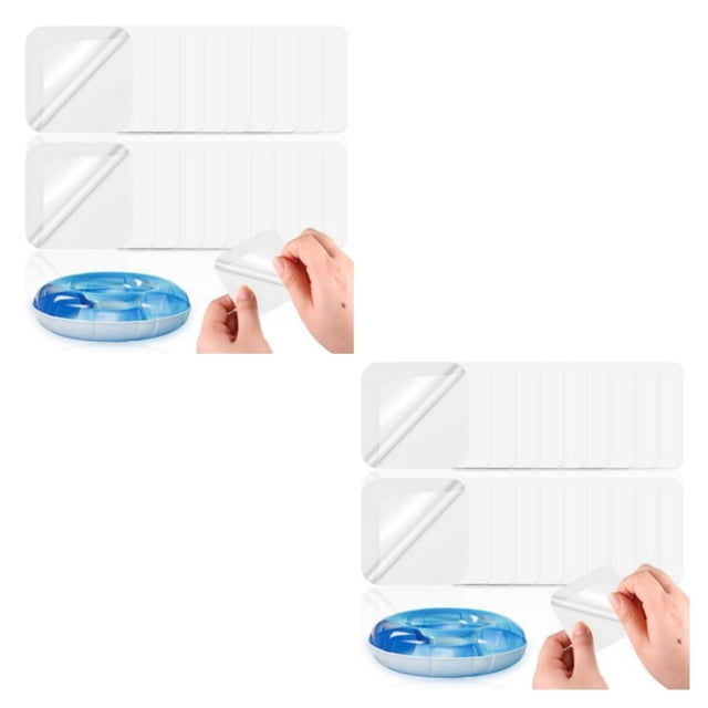 ZLight 20pcs/set Thermal Laminating Sheets Wide Application Easy To Attach Non-toxic For Emergency Repair 2Set
