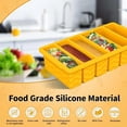 thumbnail image 2 of 2-Pack Silicone Freezer Trays with Lid, 2 Large 2-Cup(500Ml) & 6 Small 1/2-Cup(1, 2 of 10