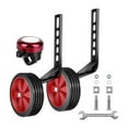 thumbnail image 1 of Colaxi Roues Stabilisatrices pour Vélo d'Enfant Diamètre des Roues 13 cm Support Portable Roues Arrière Rouge, 1 of 8