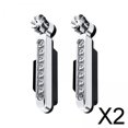 thumbnail image 1 of Colaxi 2X 2 Pieces Car Wind Powered Light ABS Daytime Running Light for Cars Auto White, 1 of 8