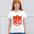 thumbnail image 4 of Kansas Shield T-Shirt Champions Game Day Fantasy Football K.C. Fan Women's Tee, 4 of 7