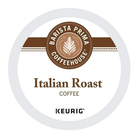 Barista Prima K-Cup Café Torréfaction Foncée Extra Audacieuse, Torréfaction Italienne, 96 Unités