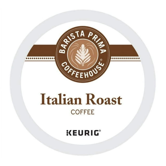 Barista Prima Dark Roast Extra Bold Coffee K-Cup, Italian Roast, 96 Count