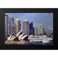 thumbnail image 2 of Bolokofsky, Ronald 18x13 Black Modern Framed Museum Art Print Titled - Sydney Harbor, 2 of 5