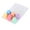 Multicolor, variant on Wovilon Easter Eggs Sidewalk Chalk Pieces 6 Colors Eggs-Shaped Chalk City
