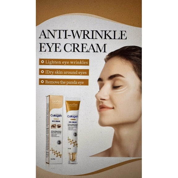 Eye and Face Cream with Collagen to Moisturize