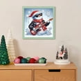 thumbnail image 6 of 5D DIY diamond art painting kit, rainy day monkey special shape diamond canvas, namely can decompress and relax and can be used for home wall decoration, 6 of 7