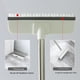thumbnail image 5 of Advancent Fregador de suelo, cepillo de mango largo, herramienta de limpieza, accesorios ajustables para el hogar, cepillos de bañera de Suministros de limpieza para el hogar Secciones dobles, 5 of 6