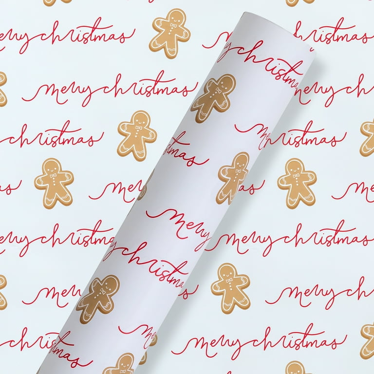Healeved 2 Rolls of Christmas Parchment Paper Sheets，christmas Cookie Plate  Colored Candy Wax Baking Grease Proof Holiday Wrapping Papers for Gifts
