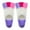 Purple Size S L4, variant on Zzbeans Short Blade Swim Fins, Diving Training Fins for Adults & Kids, Snorkeling Equipment for Swimming Exercise to Enhance Leg Strength and Speed, Pink