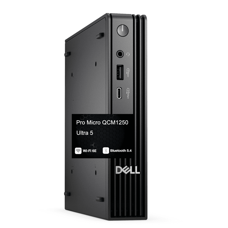 Dell Pro Micro QCM1250 Desktop Ultra 5 235T 32GB DDR5 2TB SSD