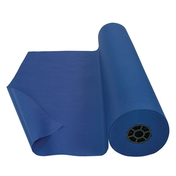 Colorations Dual Surface Paper Roll - Dark Blue 36" x 1000'