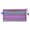 Purple 1Pcs, variant on HOARBOEG Mesh Pencil Case with Colorful Stripe Rainbow Zipper - Transparent Supplies Organizer, Lightweight Pencil Bag for , Office & Travel, Portable Stationery Pouch