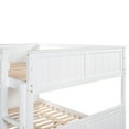 thumbnail image 6 of Full Over Full Bunk Bed with Twin Size Trundle, White, 6 of 8
