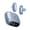 Pearl Blue, variant on Anker soundcore Liberty 5 Pro, ANKER Thus™ AI Chip, Whisper-Clear Calls, Noise Cancelling Earbuds, Wireless Earbuds, ANC On 6.5H / 28H Playtime, 5 Mins Charge = 4 Hrs Playtime, Wireless Charging