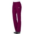 thumbnail image 1 of Maevn Womens EON Sporty Mesh Panel PantWine, XXX-Large Tall, 1 of 2