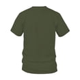 thumbnail image 4 of RUTAYY Men's T-Shirts Fathers Day Letter Printed Short Sleeve Crew Neck Breathable Tee Shirts Casual Soft Tops Comfortable Daily Wear Travel Elegant Tees, 4 of 5
