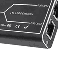 thumbnail image 5 of Gigabit POE Extender 2 Port 1000M Network Switch Repeater 30W IEEE802.3Af/At Plug&Play for PoE Switch NVR IP Camera, 5 of 5