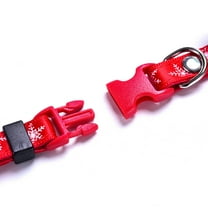 Opolski Cat Dog Christmas Snowflake Detachable Adjustable Pet Bell Collar Neck Strap