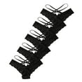 thumbnail image 2 of HUPOM Underwear Women Ladies Underwear Medium waist Elastic Waist Solid Thong Black S, 2 of 5
