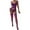 Purple, variant on Fashion Sets for Women's Lace Teddy Lingerie for Women with Garter and Stockings, Sexy Bodysuit One Piece Jumpsuit for Sex Naughty