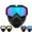 Colored, variant on Detachable Full Face Goggle Mask, Detachable Face Goggle Shield, Windproof Protective Mask for Cycling