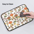 thumbnail image 6 of Bingfone Mushrooms Laptop Sleeve Case 15 Inch, 360° Protective Computer Carrying Bag, 6 of 9