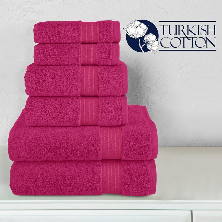 The Company Store Company Cotton Pink Lady Solid Turkish Cotton Bath Towel