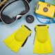 thumbnail image 3 of 1 juego de snorkel para niños con snorkel seco, gafas de buceo antivaho y aletas de natación, aletas de snorkel impermeables para niños, equipo de playa, entrenamiento de buceo, talla 25-30, 3 of 7