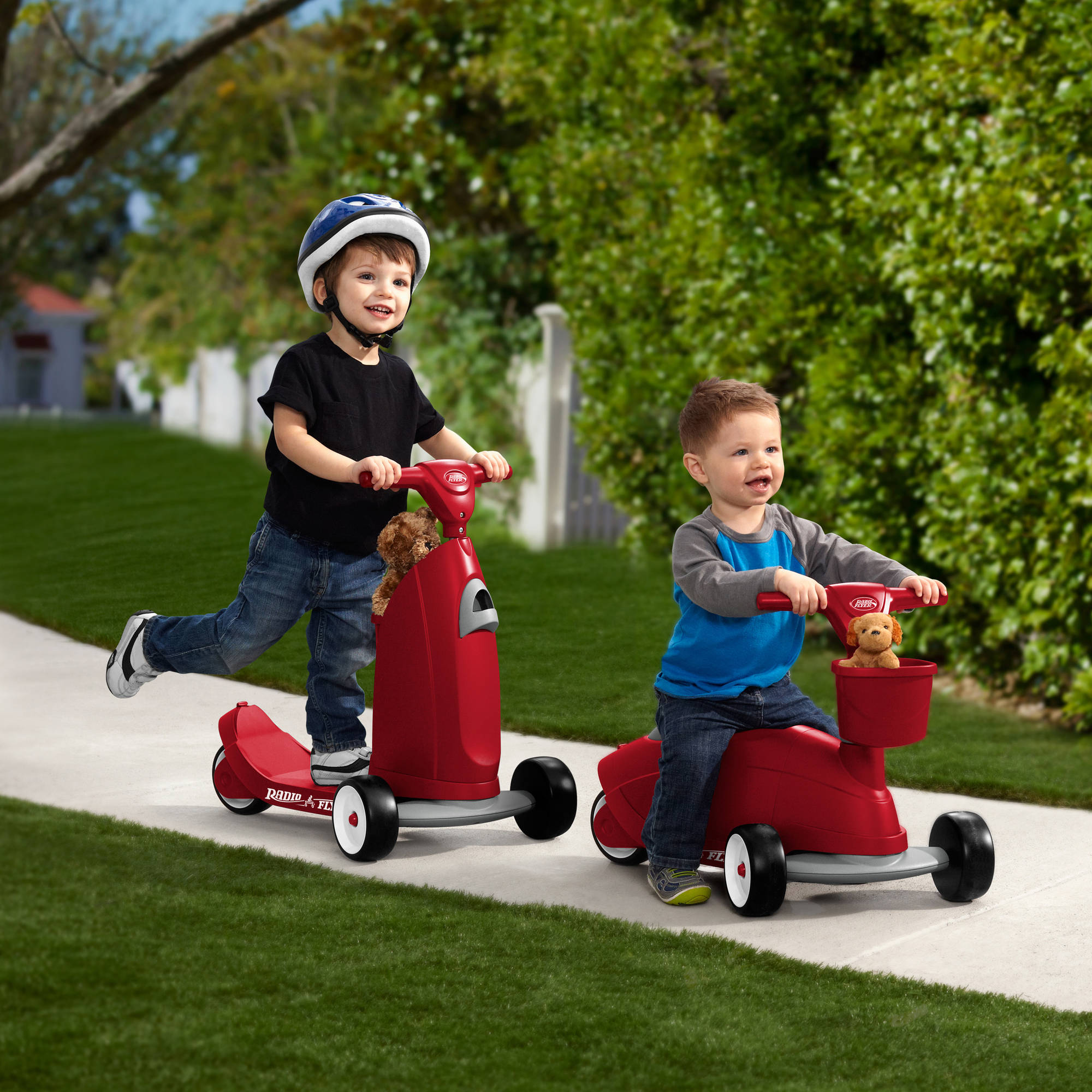 radio flyer scooter 2 in 1