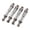 Ti Color, variant on High,Performance 60mm RC Shock Absorbers, Fits WPL C14/C24, MN D90/99S, Enhanced Stability Handling