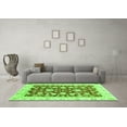 thumbnail image 3 of Ahgly Company Indoor Round Oriental Green Traditional Area Rugs, 8' Round, 3 of 4