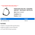 thumbnail image 2 of Outlet Heater Hose Set - Compatible with 2011 - 2014 Ford F-150 3.5L V6 2012 2013, 2 of 2