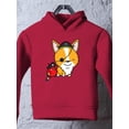 thumbnail image 3 of Cute Corgie W Pirate Costume Hoodie Toddler -Image by Shutterstock,  4 Toddler, 3 of 4